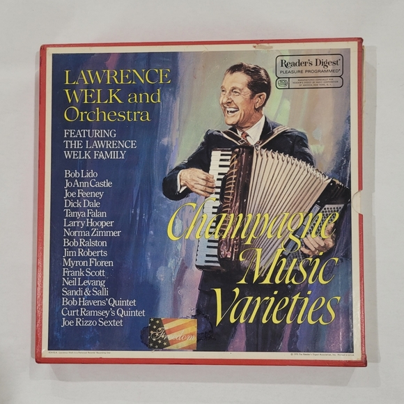 Lawrence Welk and Orchestra Champagne Music Varieties, Boxed Set of 6 - 1970 - Picture 2 of 7